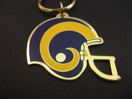 The San Diego Rams American footballteam helm sleutelhanger